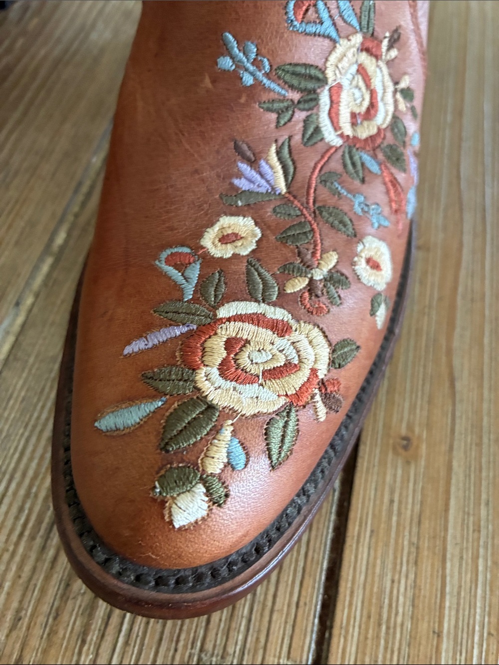 Shyanne Millie Floral Embroidered Booties - Picture 5 of 13